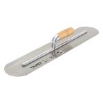 LLA-24 | Llana canto redondo 24' x 5' con mango de madera, Truper