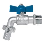 LLE-130L | Llave de esfera c/maneral corto, latón, 130gr, 1/2', Foset