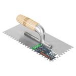 LLM-6C | Llana 11' dentado cuadrado 1/4', 6 remaches, mango madera