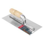 LLMD-11 | Llana dentado triangular 11', 10 remaches, mango madera