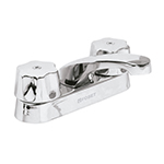 M-048 | Mezcladora 4' para lavabo, nariz larga, cartucho cerámico