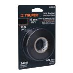 M-33NB | Cinta de aislar de 18 m x 19 mm, negra en blíster, Truper
