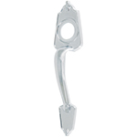 MADE-3 | Chapetón metálico para puerta, acabado cromo mate