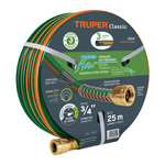 MAN-10X1/2R | Manguera 1/2' reforzada 3 capas 10 m conexiones de metal