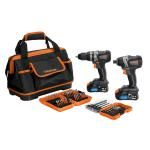 MAXCOM-20 | Rotomartillo y destornillador inalámbrico 20V, sin carbones