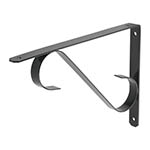 MED-11NS | Ménsula reforzada negra diseño colonial 11 x 8', Fiero