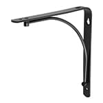 MED-8NA | Ménsula reforzada negra 8 x 8' diseño alambrón, Fiero