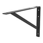 MER-16N | Ménsula de acero reforzada negra 10 x 16', Fiero