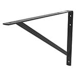 MER-20N | Ménsula de acero reforzada negra 13 x 20', Fiero