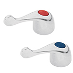 MM-700 | Juego de 2 manerales metálicos tipo palanca p/lavabo, Basic