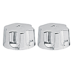 MMP-100 | Juego 2 manerales plásticos p/mezcladora, hexagonales Basic