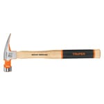 MOR-20F | Martillo pulido 20 oz uña recta, boca fresada, Truper Grip