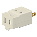 MUL-300 | Multicontacto triple, tipo cubo, Volteck