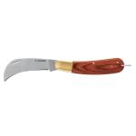 NEL-8 | Cuchillo abatible 8' para electricista mango madera, Truper