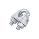 NUDO-5/16 | Blíster con 2 nudos (perros) de hierro para cable de 5/16'