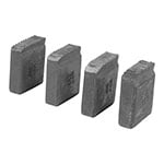 P-850-1-1/2 | Juego de 4 peines 1-1/2' para tarrajas TA-850 y TA-851