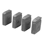 P-850-2 | Juego de 4 peines 2' para tarrajas TA-850 y TA-851, Truper