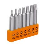 P7-25T | Juego de 7 puntas torx combinadas largo 2', Truper Expert