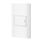 PA-APSE15-ELB | Placa armada blanca 1 interruptor de 3 vías 1.5 mód, Lisboa