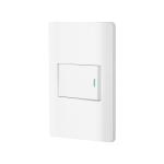 PA-APSE15-LB | Placa armada blanca 1 interruptor 1.5 módulos, Lisboa