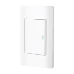 PA-APSE3-LB | Placa armada blanca 1 interruptor 3 módulos, Lisboa, Volteck