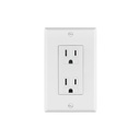 PA-CODO-CLP | Placa armada contacto dúplex, 2 polos + tierra Classic