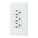 PA-COTR-B | Placa armada con 3 contactos, Volteck Basic