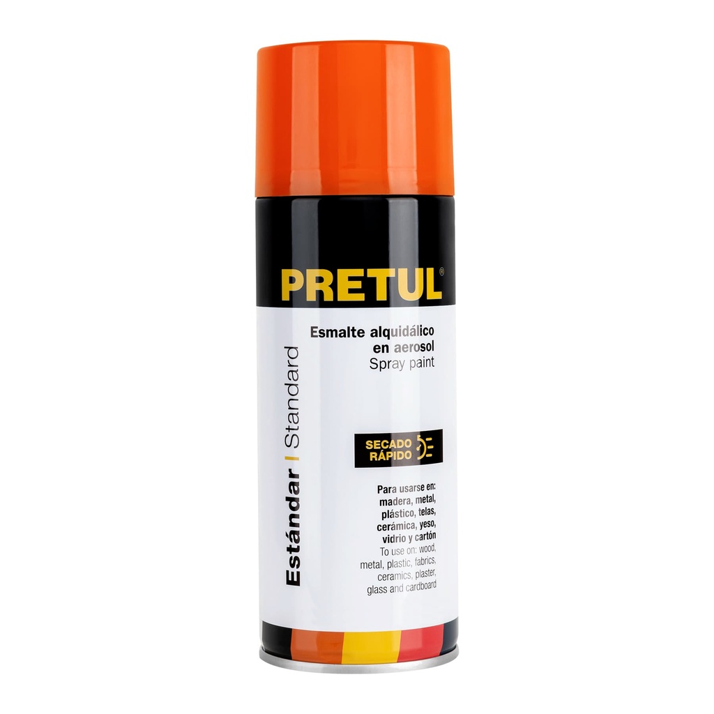 PA-NA-P | Pintura en aerosol, naranja, 400 ml, Pretul