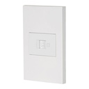 PA-TE-EB | Placa armada 1 toma para teléfono, 1.5 mod, Española, blanco