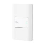 PA-TI-LB | Placa armada blanca 1 interruptor de timbre 1.5 mód, Lisboa