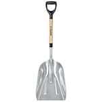 PALY-10 | Pala sanitaria cabeza #14 de aluminio, puño 'Y', mango 27'