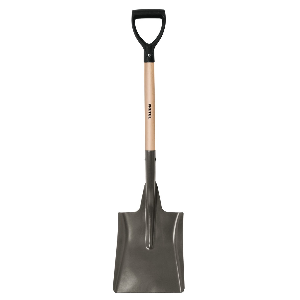 PCD-X | Pala cuadrada, puño 'Y', mango 28', Pretul