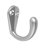 PEPU-03 | Gancho sencillo tipo perchero, cromo mate, Hermex