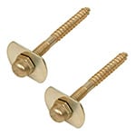 PIJ-WC | Bolsa con 2 pijas 1/4' x 66 mm para base de WC a piso