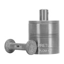 PLOM-4Z | Plomada metálica de 675 g con centro, Pretul