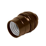 POBA-10 | Portalámpara de baquelita, sencillo, Volteck