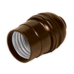 POBA-10G | Portalámpara de baquelita, sencillo a granel, Volteck