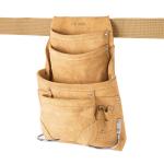 POHE-12C | Porta herramientas de carnaza con 12 compartimentos, Truper