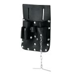 POHE-7CU | Porta herramientas de cuero con 7 compartimentos, Truper