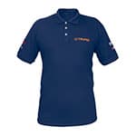 POL-AC-XG | Playera polo azul, para caballero, talla EG, Truper