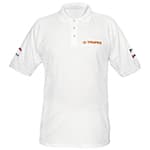 POL-BC-XG | Playera polo blanca, para caballero, talla EG, Truper