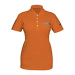 POL-ND-M | Playera polo naranja, para dama, talla M, Truper