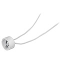 POPO-21 | Portalámpara de porcelana para base GU10, Volteck