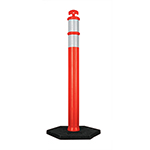 POS-115 | Poste delimitador de 115 cm de alto con base y reflejante