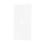 PPAN-SB | Placa de ABS pasacable, Standard, blanco, Volteck
