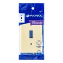 PPAP-S | Placa de ABS para interruptor vertical, Standard, marfil