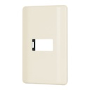 PPSE-BI | Placa 1 módulo, marfil, línea Volteck Basic