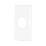 PPSE-SB | Placa de ABS para contacto redondo, Standard, blanco