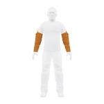 PROSO-2 | Protección para soldar, mangas de carnaza, Truper