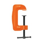 PTR-2 | Prensa 2' troquelada de acero, Truper